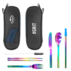 WANDERWARE TRAVEL CUTLER SET WITH CHOPSTICKS AND