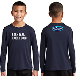 Sport Tek Youth Posi-Uv Pro Long Sleeve Tee