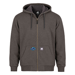 Berne Fleece-Lined Full-Zip Hooded Sweatshirt