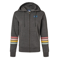 LADIES FULL-ZIP HOODED SWEATSHIRT