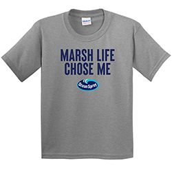 NEW - Youth Heavy Cotton T-Shirt Marsh Life