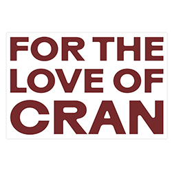Ocean Spray Fuzzy Sticker